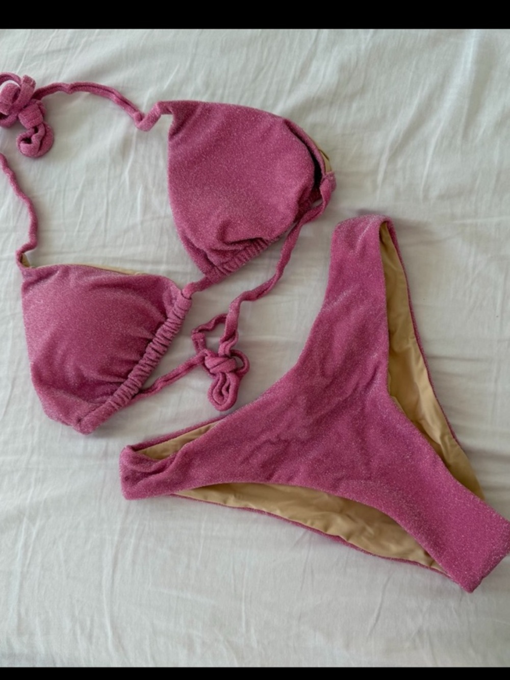 Berlook NWT pink bikini set Size medium